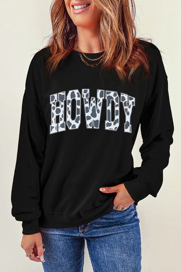 Howdy Graphic Sweatshirt