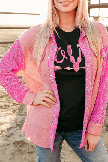Apricot Pink Shacket