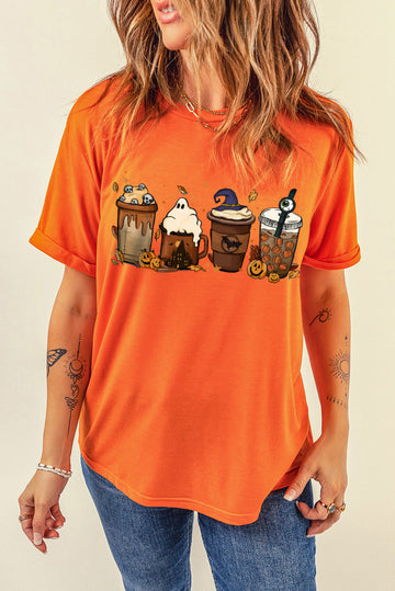 Pumpkin Spice Line Up Graphic Tee