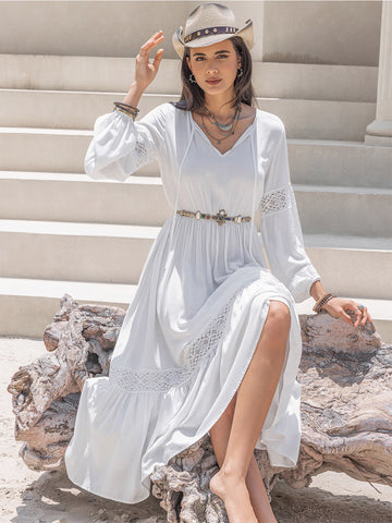 High Street Flowing Midi Dress