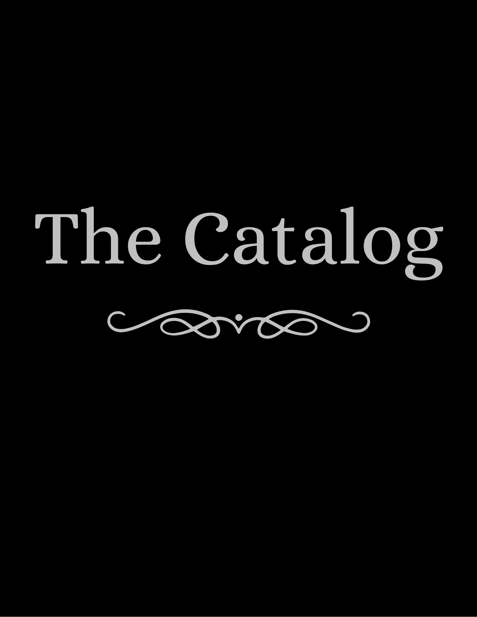 The Catalog