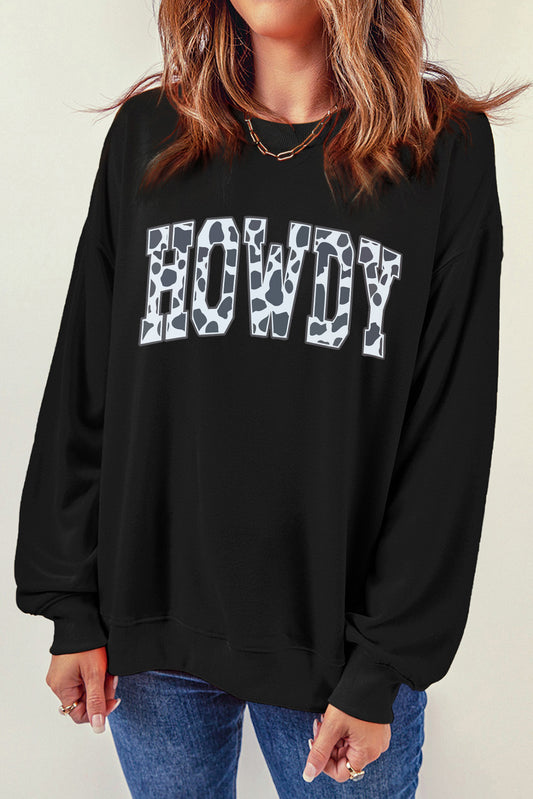 Howdy Graphic Sweatshirt