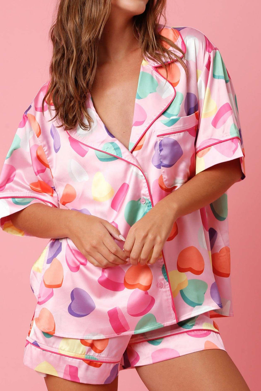 Boots n' Horseshoes Satin Pajama Set