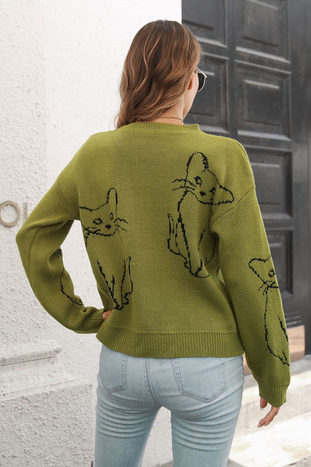 Cat Pullover Sweater