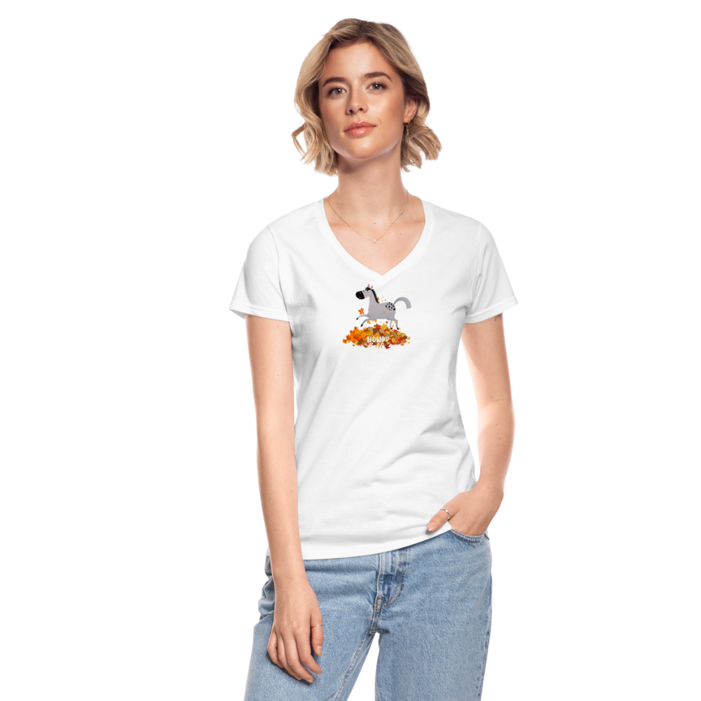 Howdy Fall Tee - white