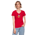 Howdy Fall Tee - red