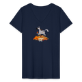 Howdy Fall Tee - navy