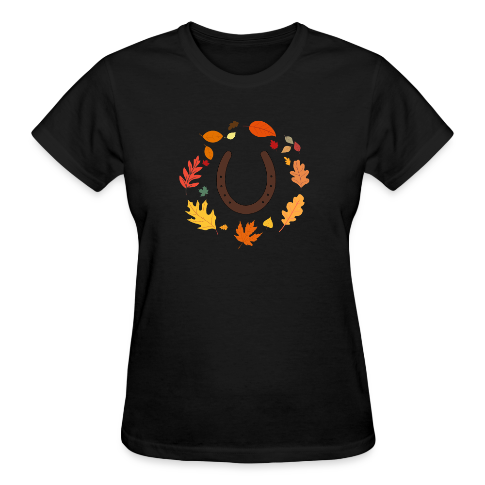 Fall Horseshoes Ultra Tee - black