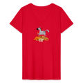 Howdy Fall Tee - red