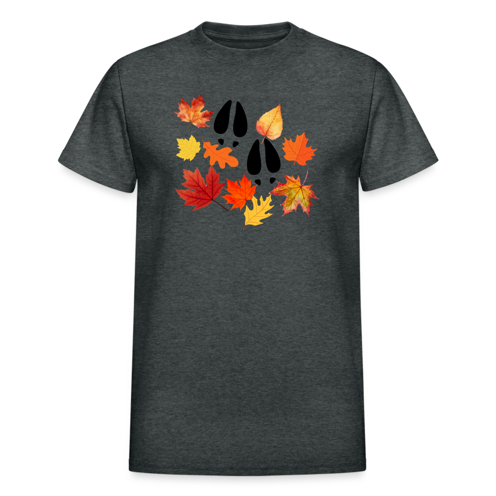 Leaf Tracks Ultra Tee - deep heather