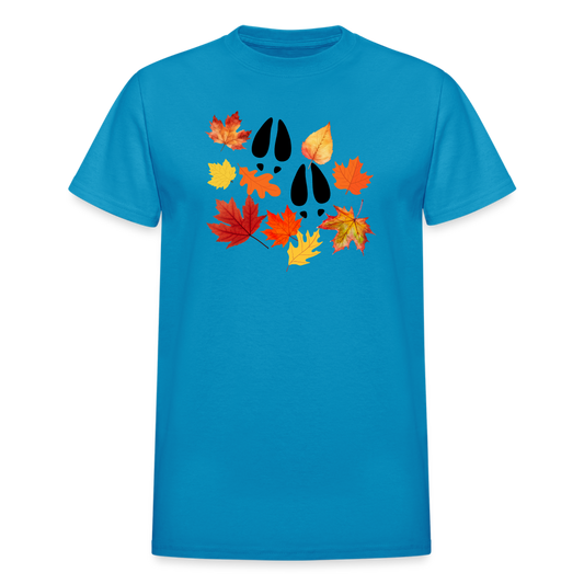 Leaf Tracks Ultra Tee - turquoise