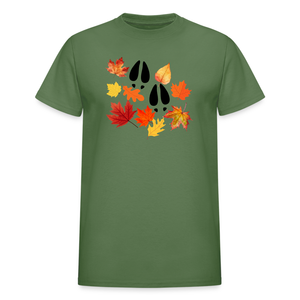 Leaf Tracks Ultra Tee - military green