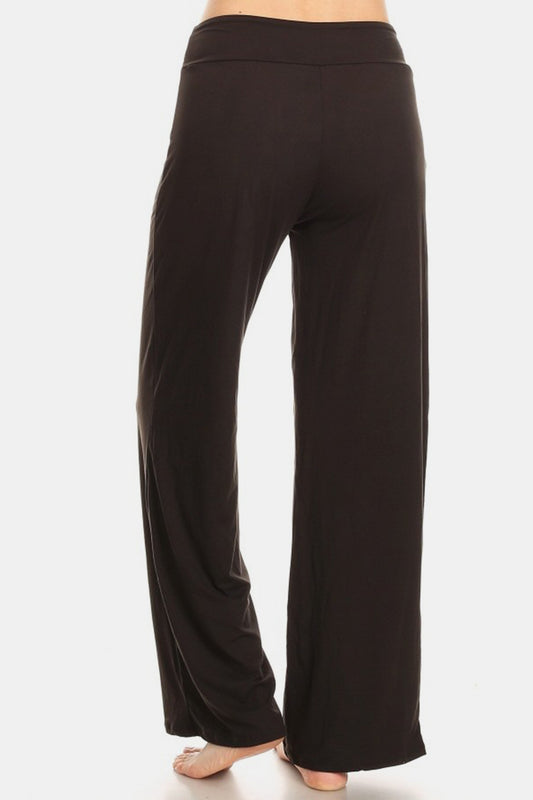 Leggings Depot-Wide Leg Pants