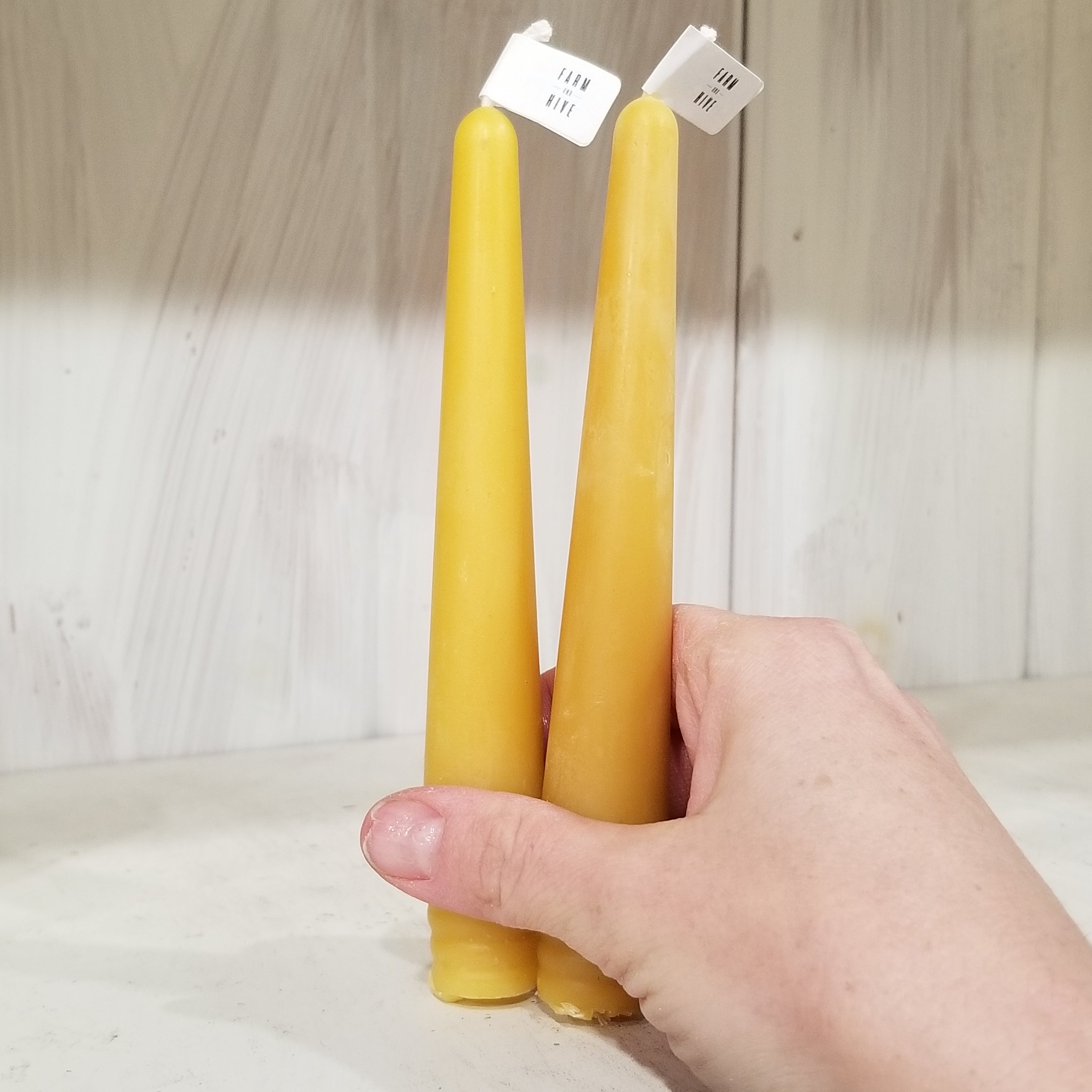 6" Traditional Tapers | Beeswax Candles