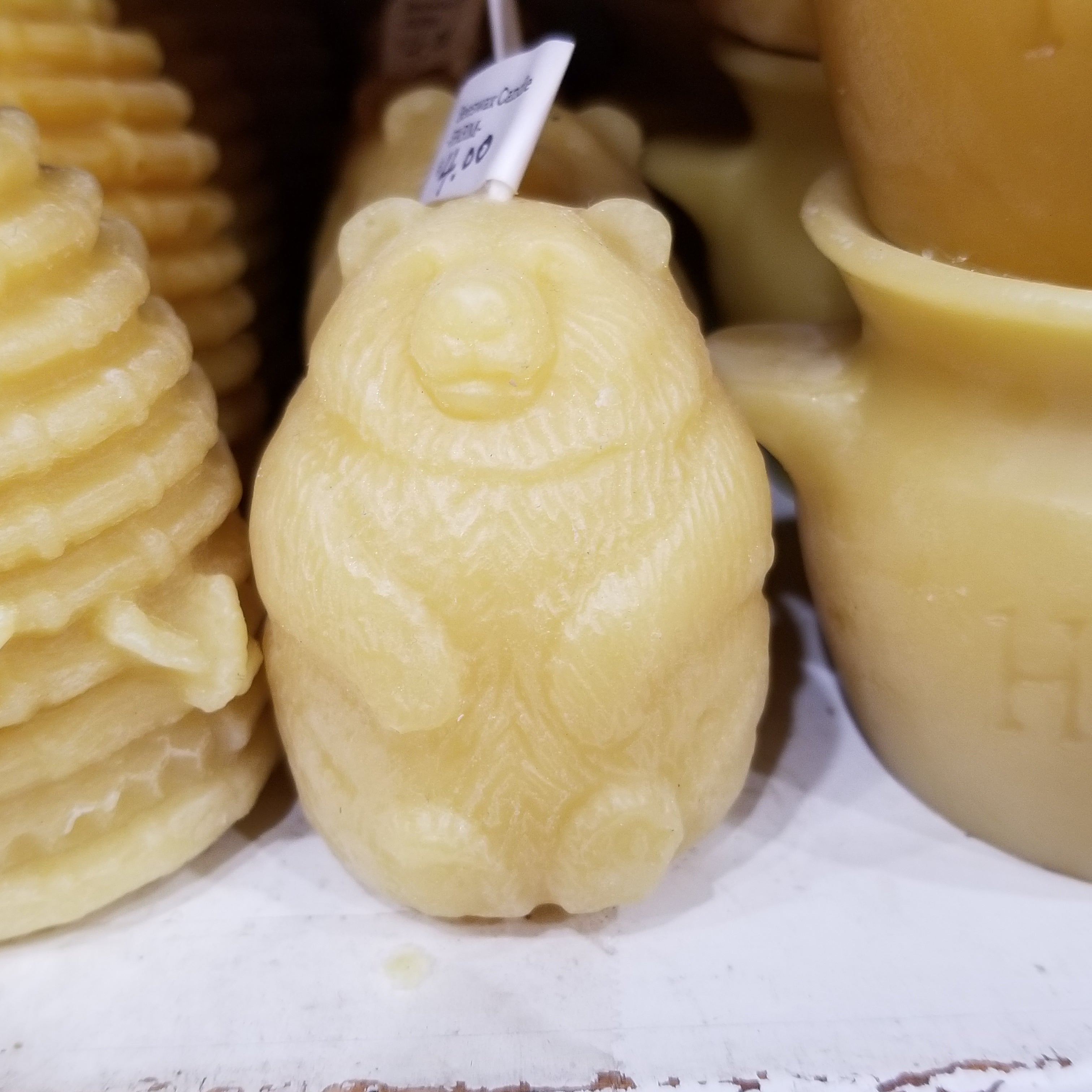 Mama Bear Votive | Beeswax Candle