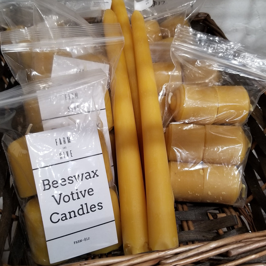 Votives and Mini Votives | Beeswax Candles