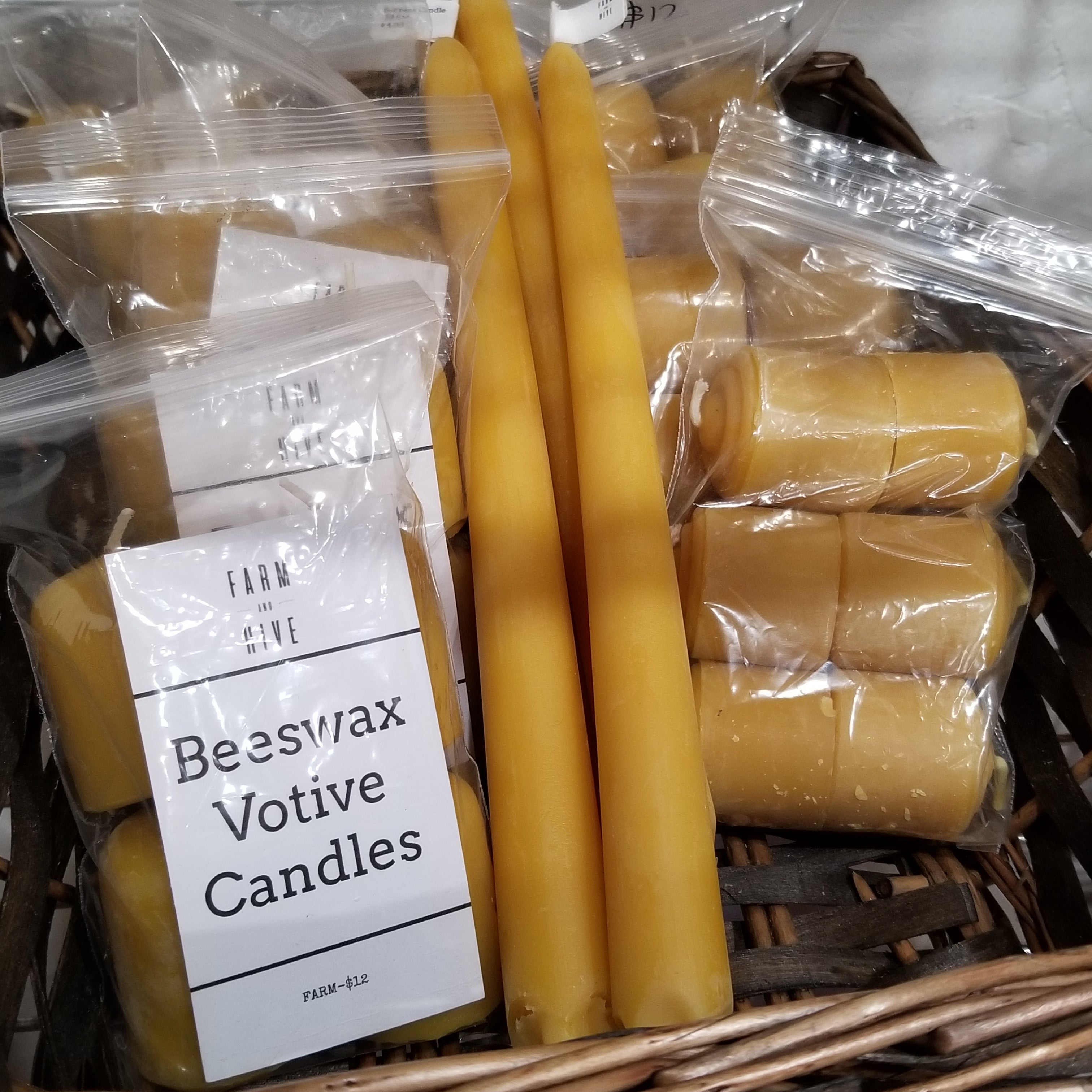Votives and Mini Votives | Beeswax Candles