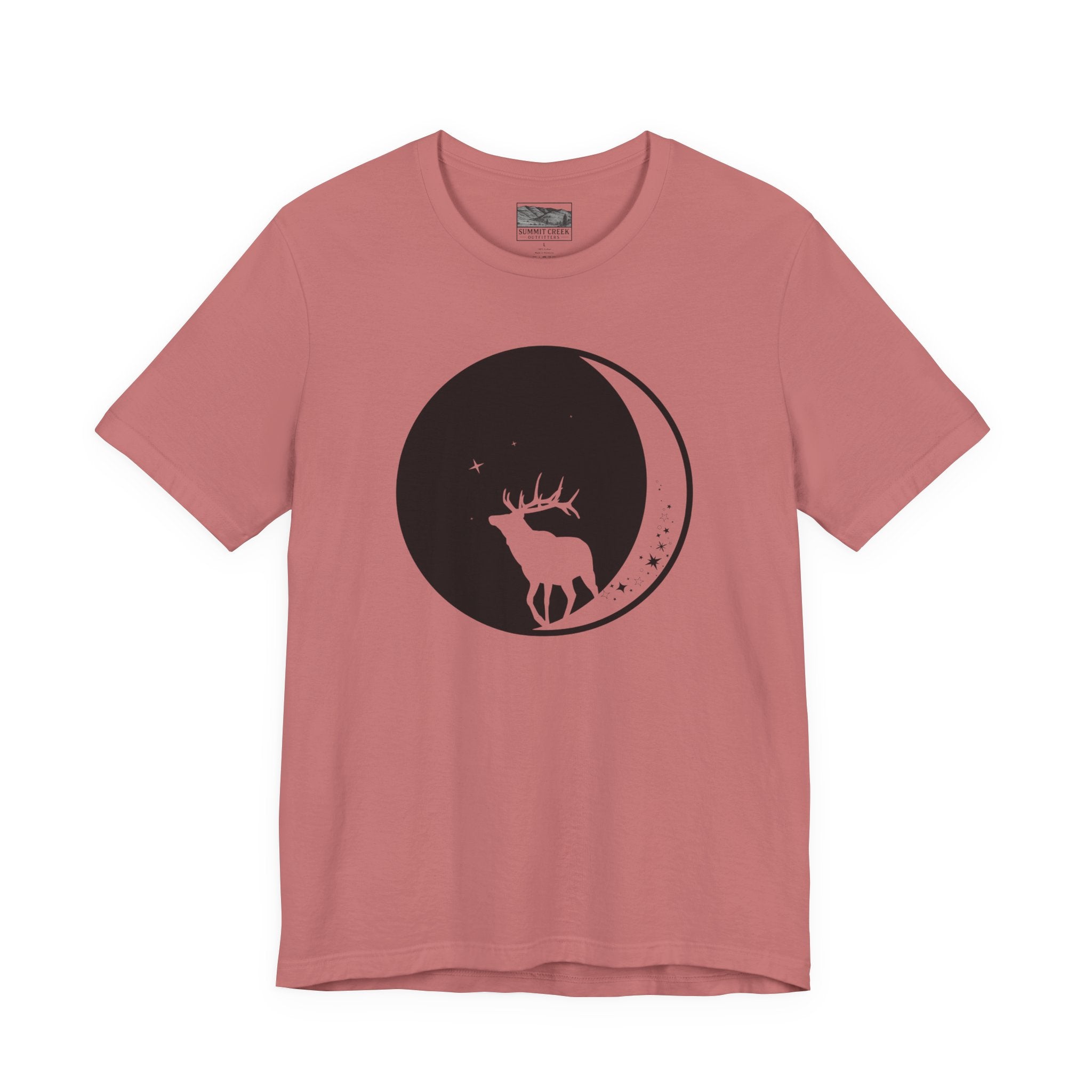 Moonlit Elk Tee