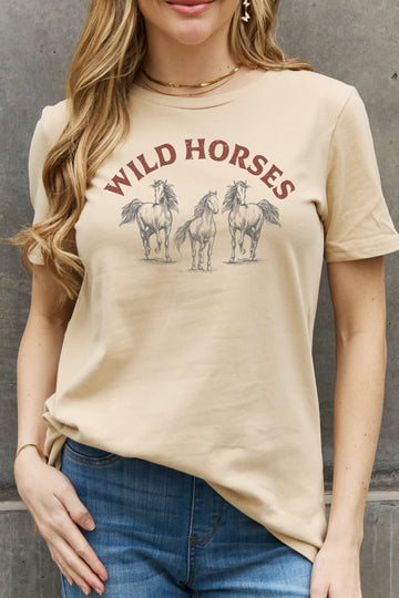 Simply Love-Wild Horses Tee