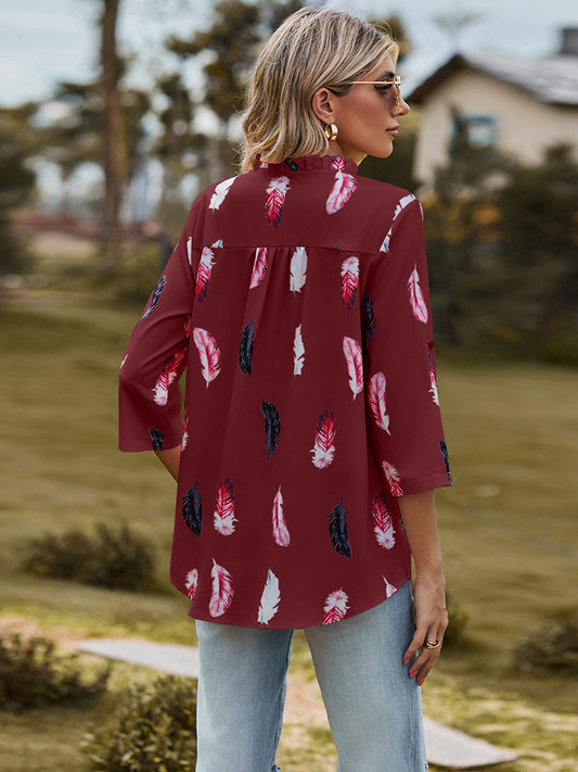 Feather Fall Blouse