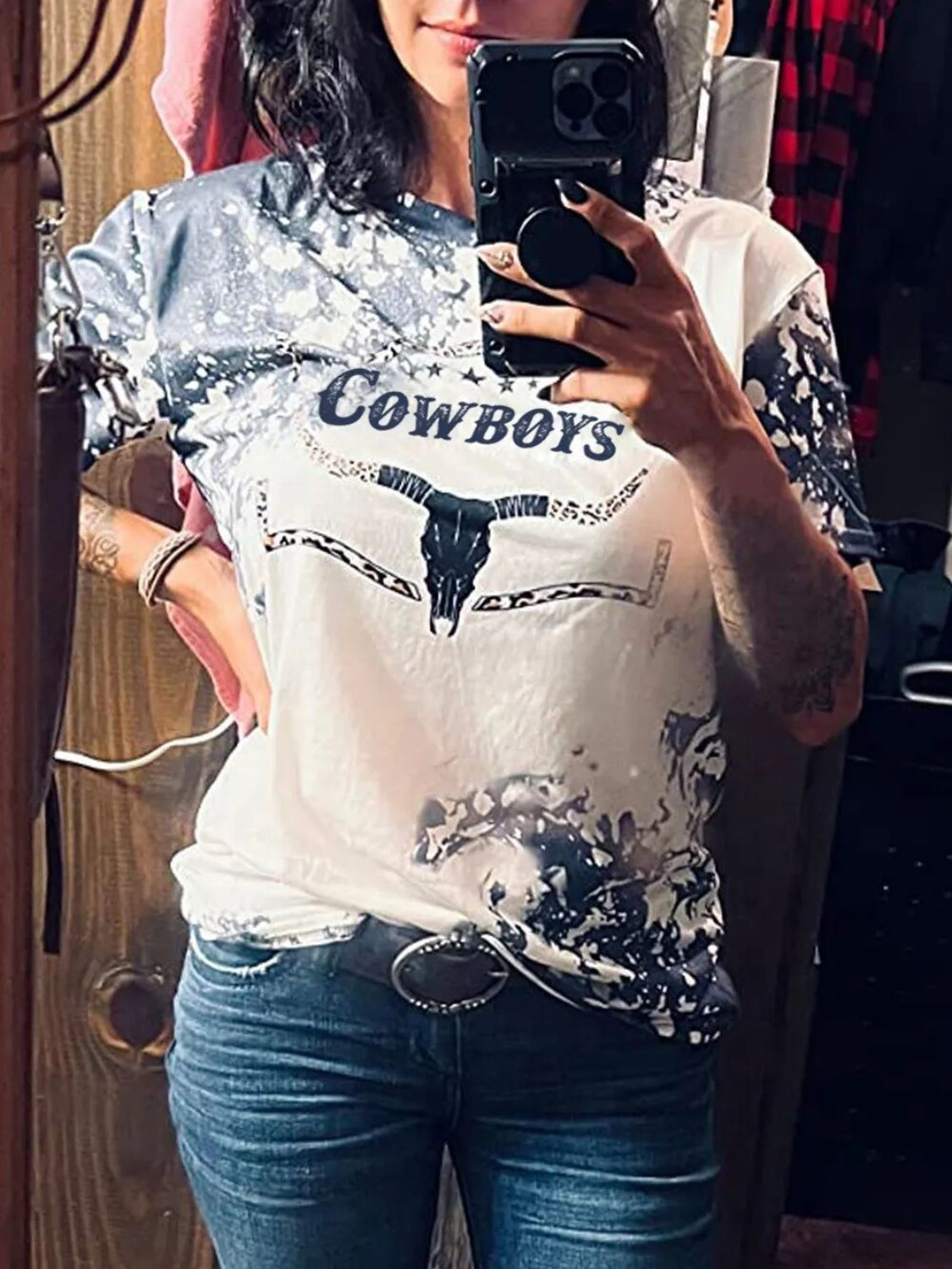 MeiMei-Cowboys Tee