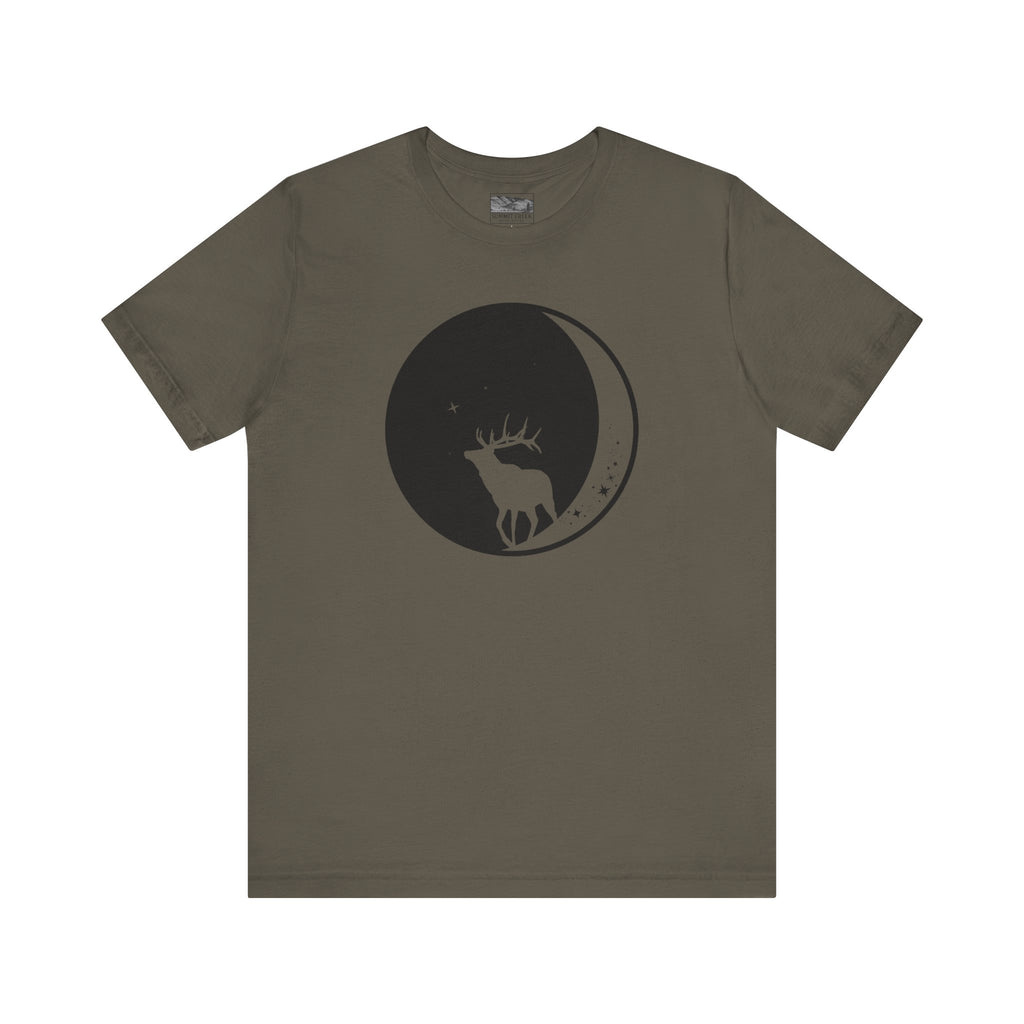 Moonlit Elk Tee