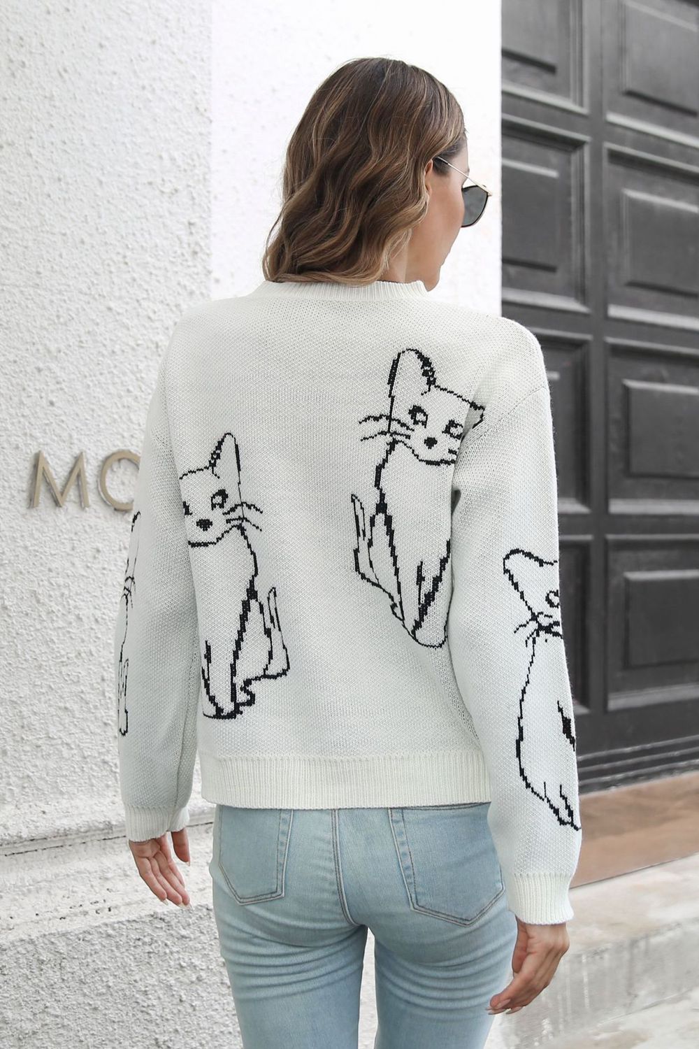 Cat Pullover Sweater
