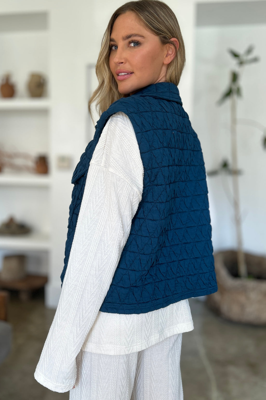 Double Take Snap Down Vest