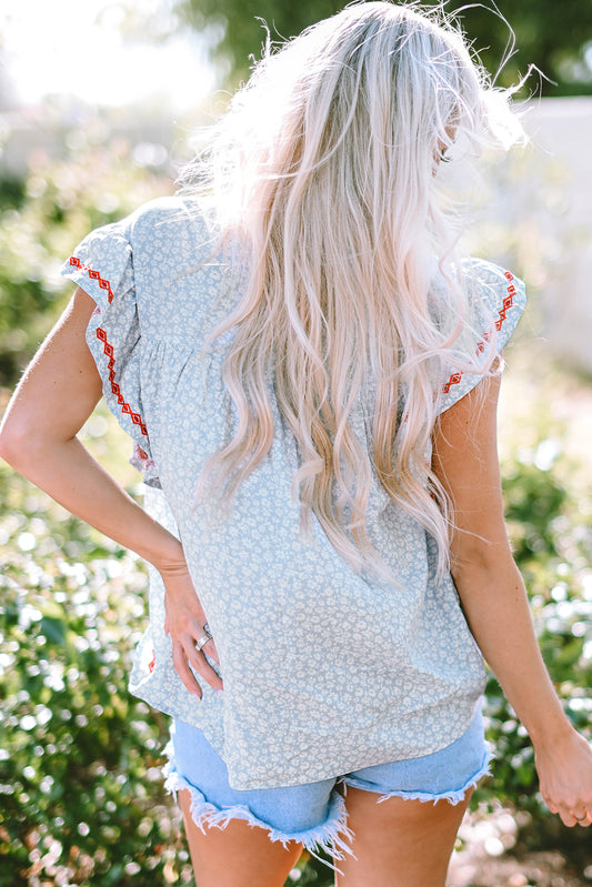 Boho Flutter Blouse