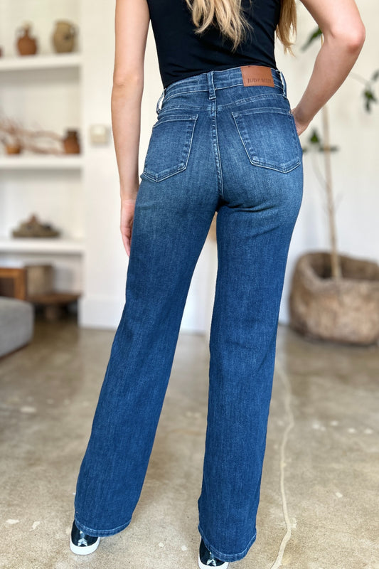 Judy Blue-Straight Jeans