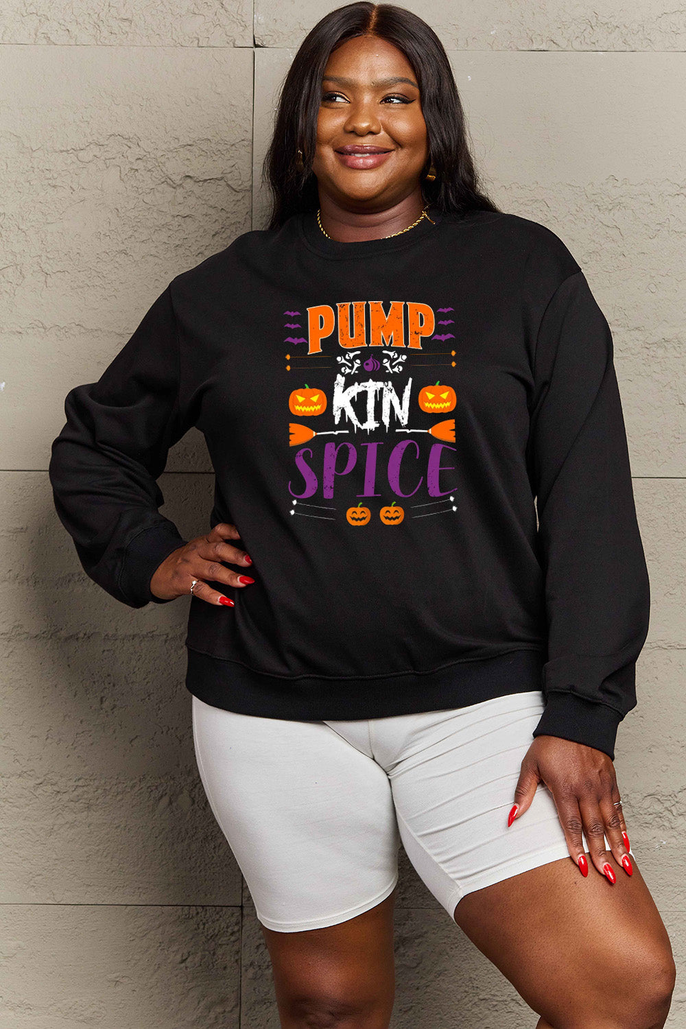 Simply Love-Pumpkin Spice Sweatshirt