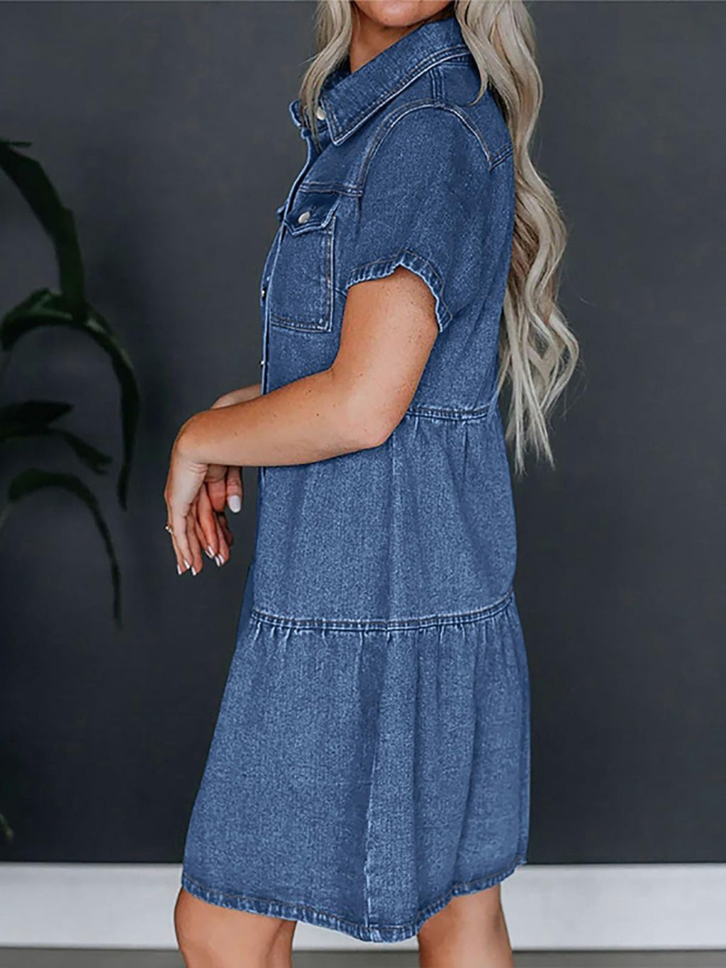 Simple Staples Denim Dress