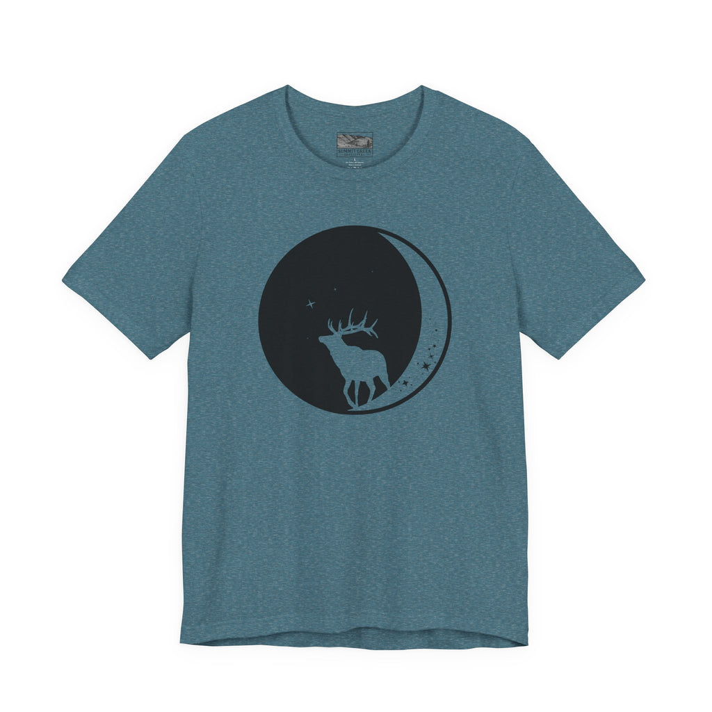 Moonlit Elk Tee