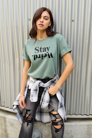 Simply Love-Stay Weird Tee