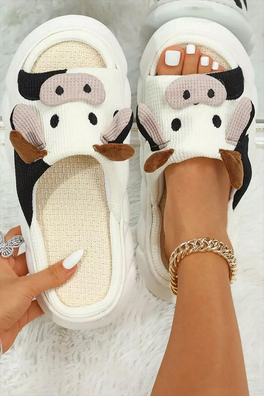 Cow Slippers