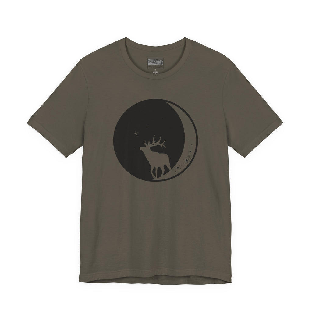 Moonlit Elk Tee