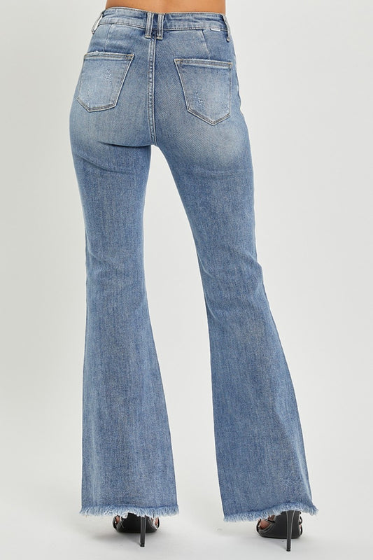 RISEN High Waist Flare Jeans