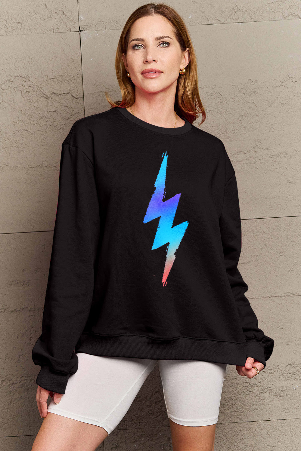 Simply Love-Lightning Sweatshirt