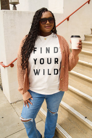 Simply Love-Find Your Wild Tee