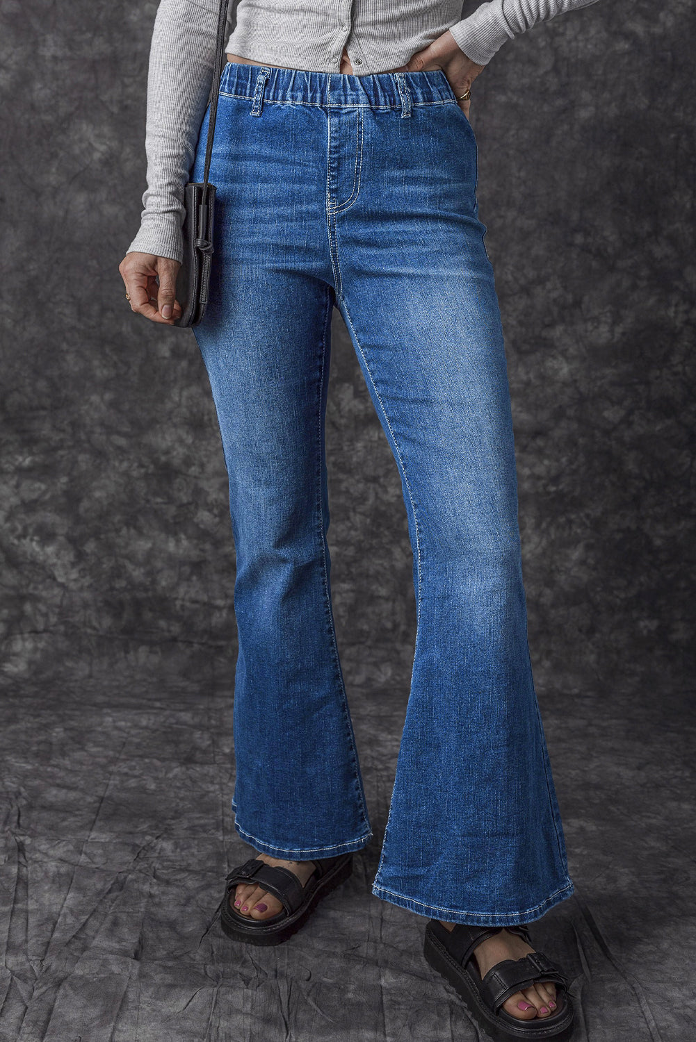 Mountain High Waist Flare Jeans