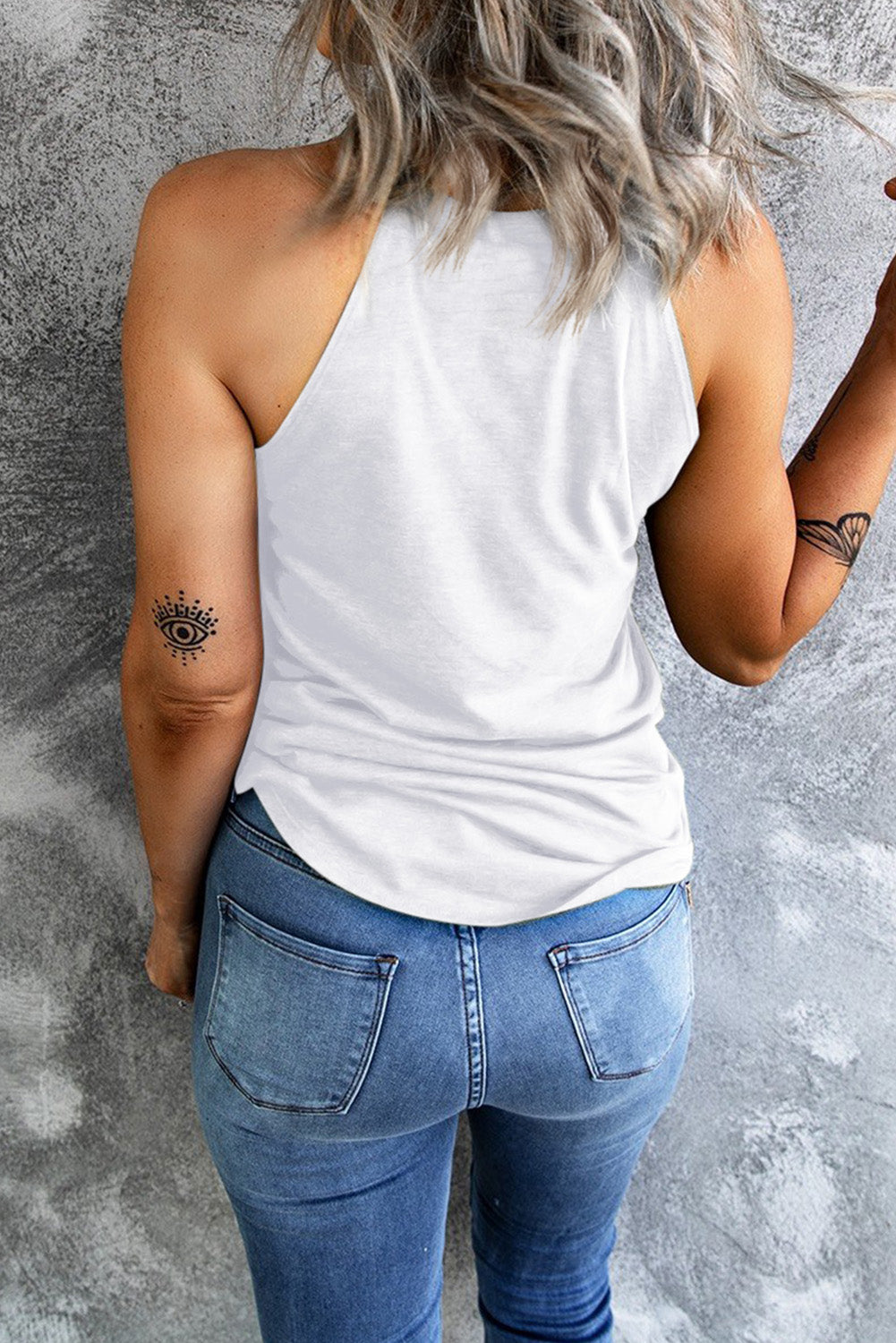 Sequin Boots Graphic Tank