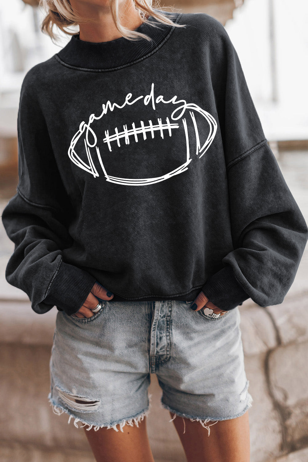 Gameday Football Graphic Sweatshirt