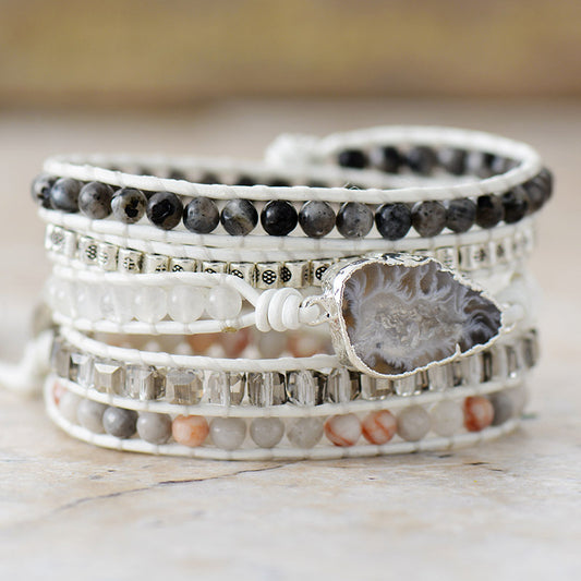 Silver Sands Layered Bracelet