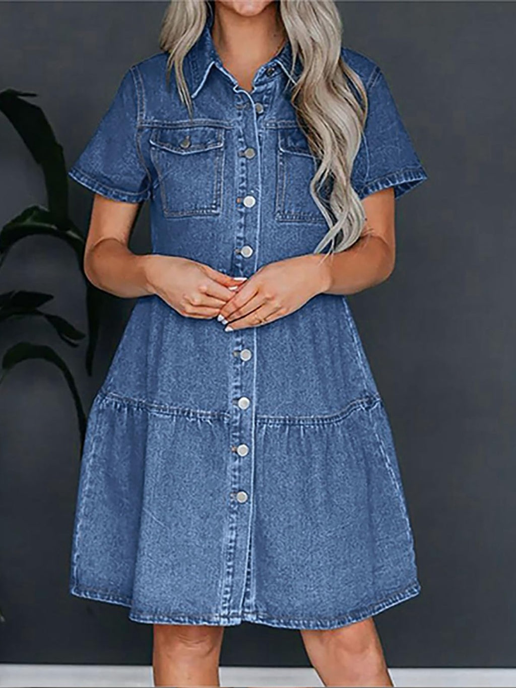 Simple Staples Denim Dress