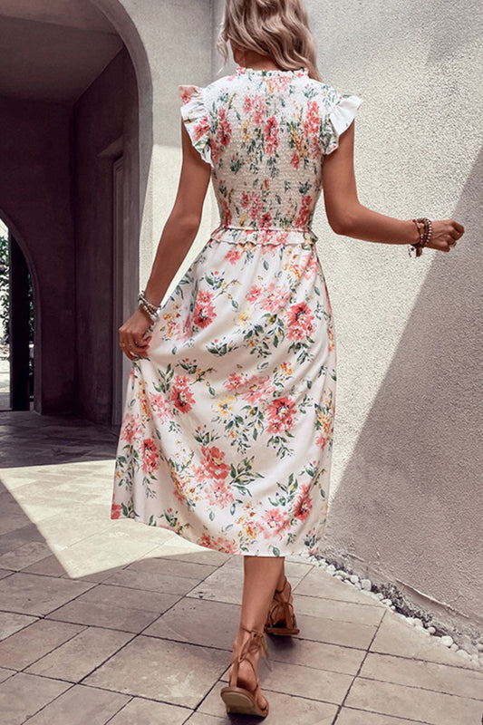 Perfee- Floral Butterfly Dress