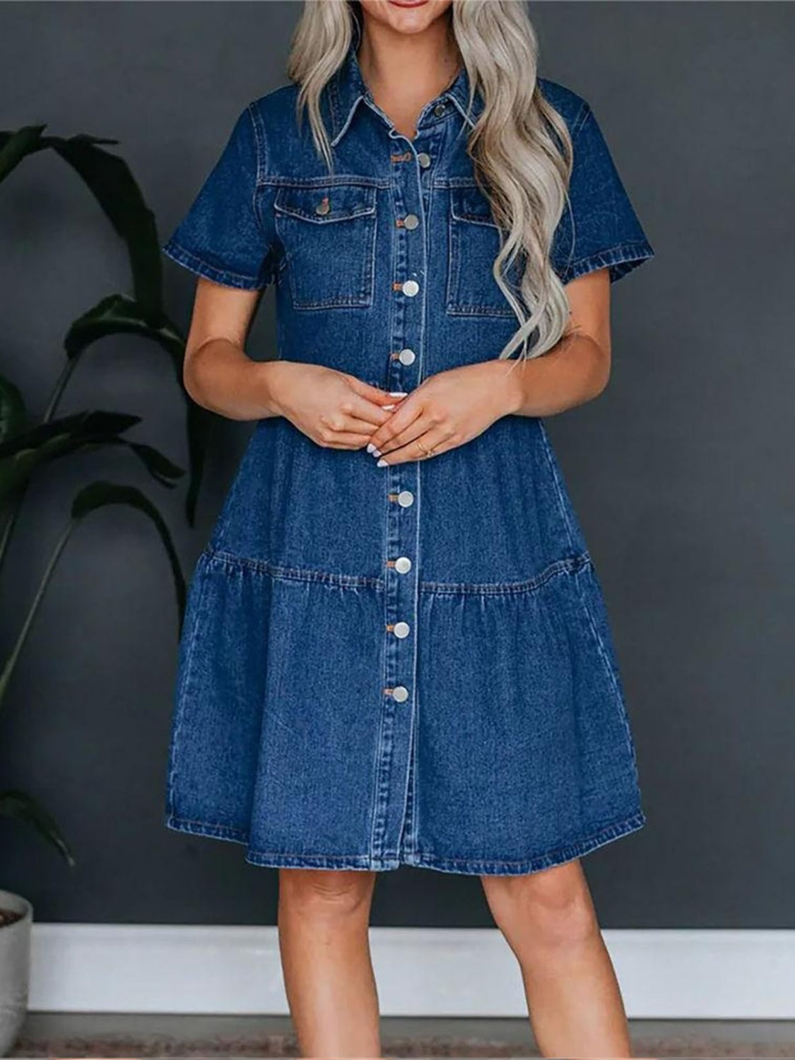 Simple Staples Denim Dress