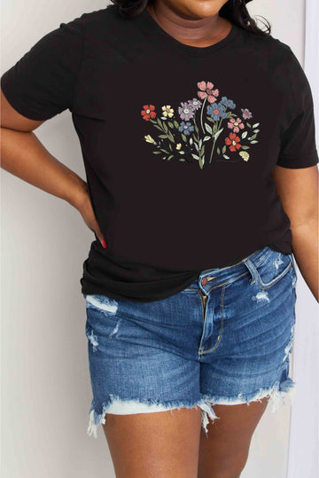 Simply Love-Garden Flowers Tee