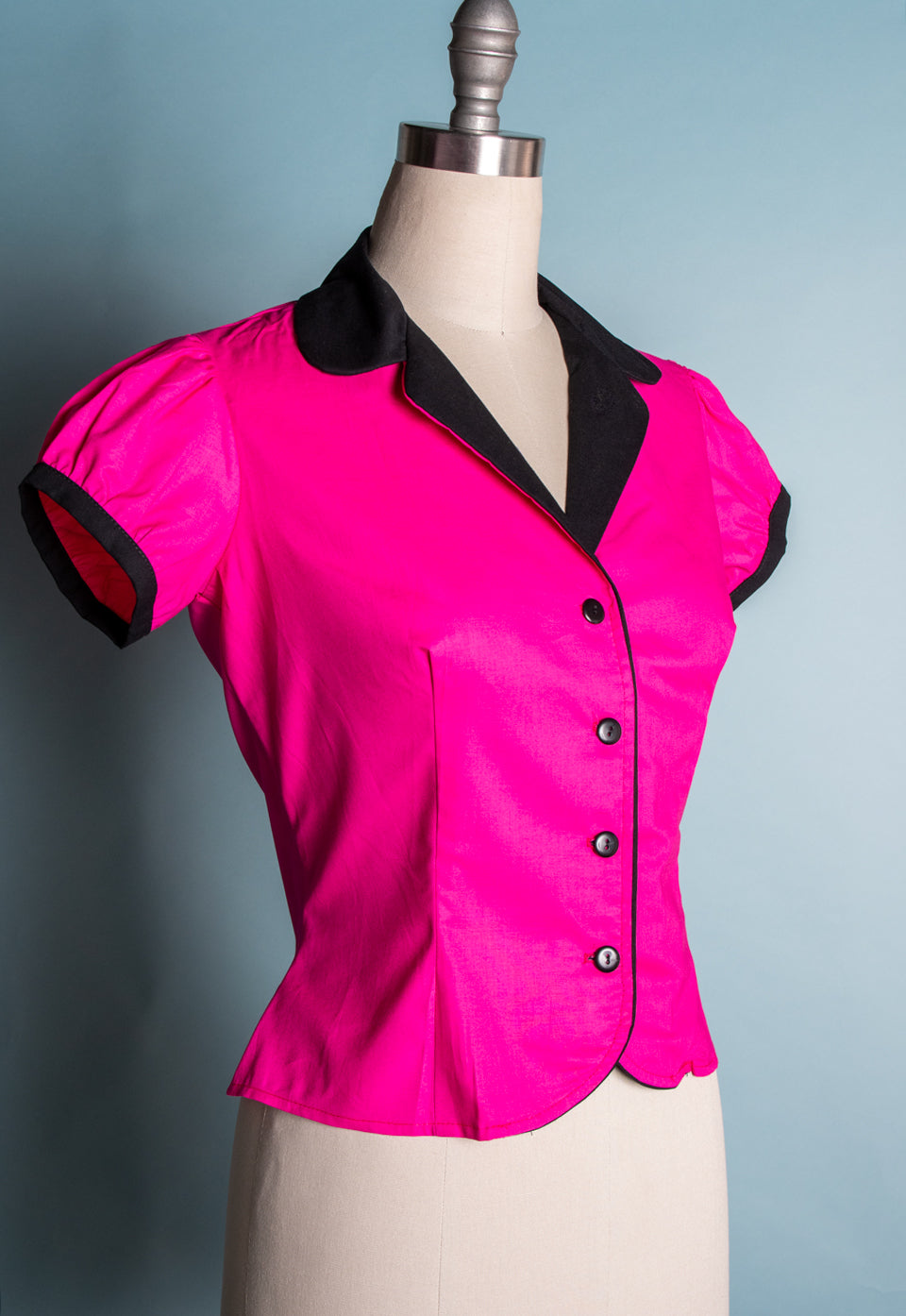Dolly Blouse - Hot Pink