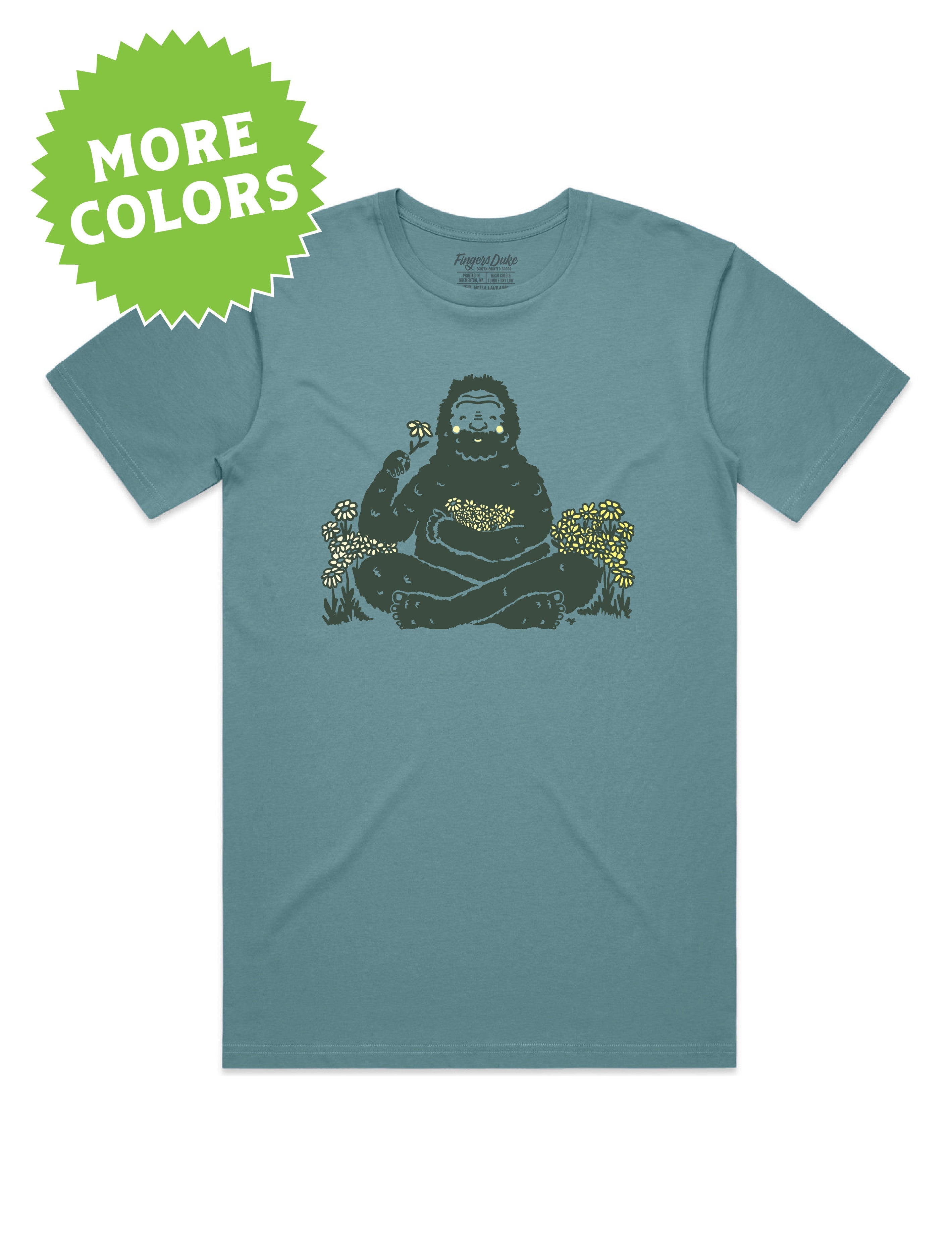 Bigfoot Flowers · Unisex T-Shirt