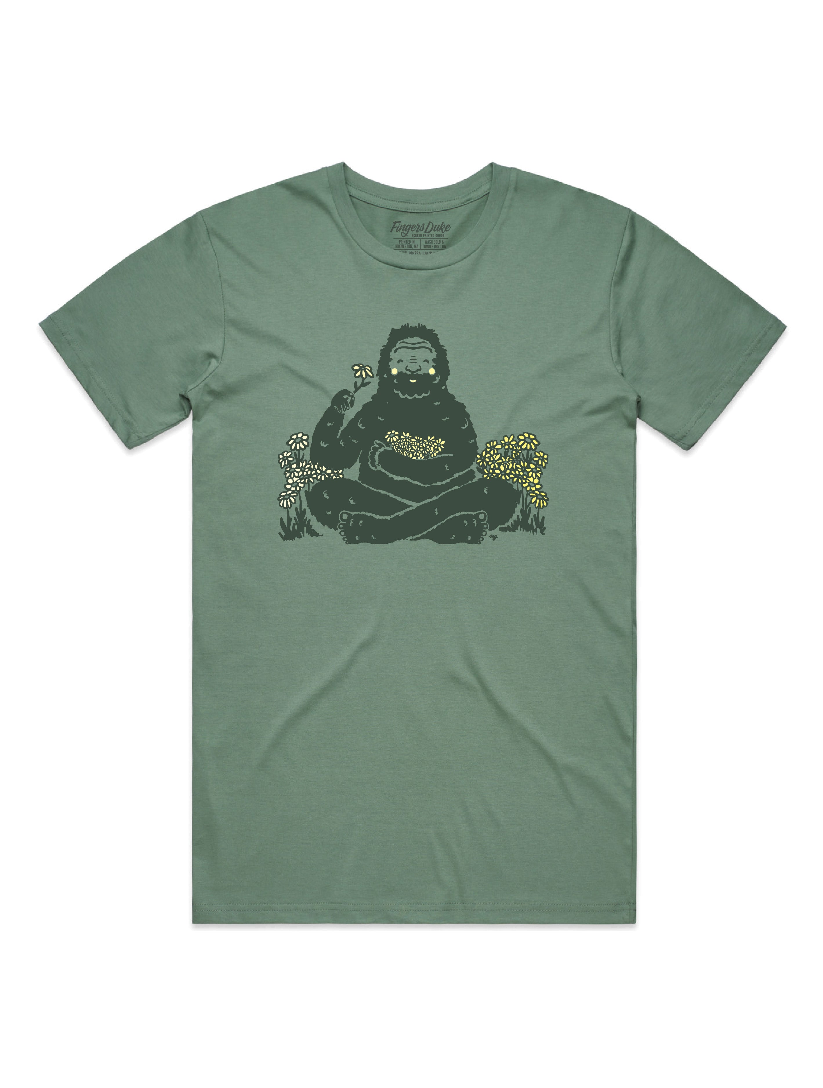 Bigfoot Flowers · Unisex T-Shirt